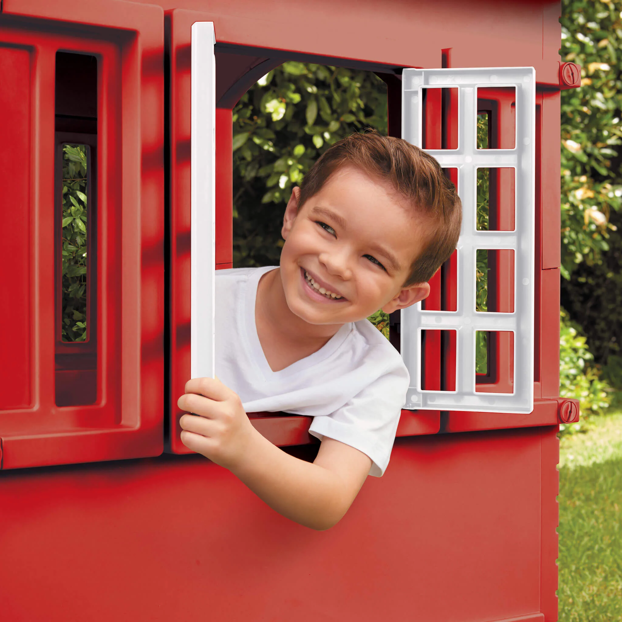 Cape Cottage Playhouse™ - Red - Image 4
