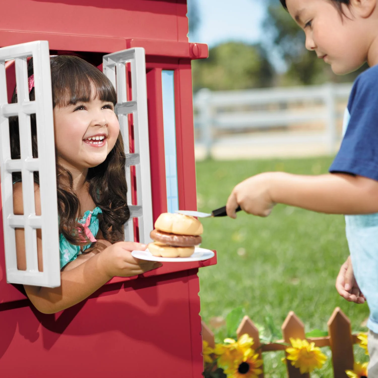 Cape Cottage Playhouse™ - Red - Image 9