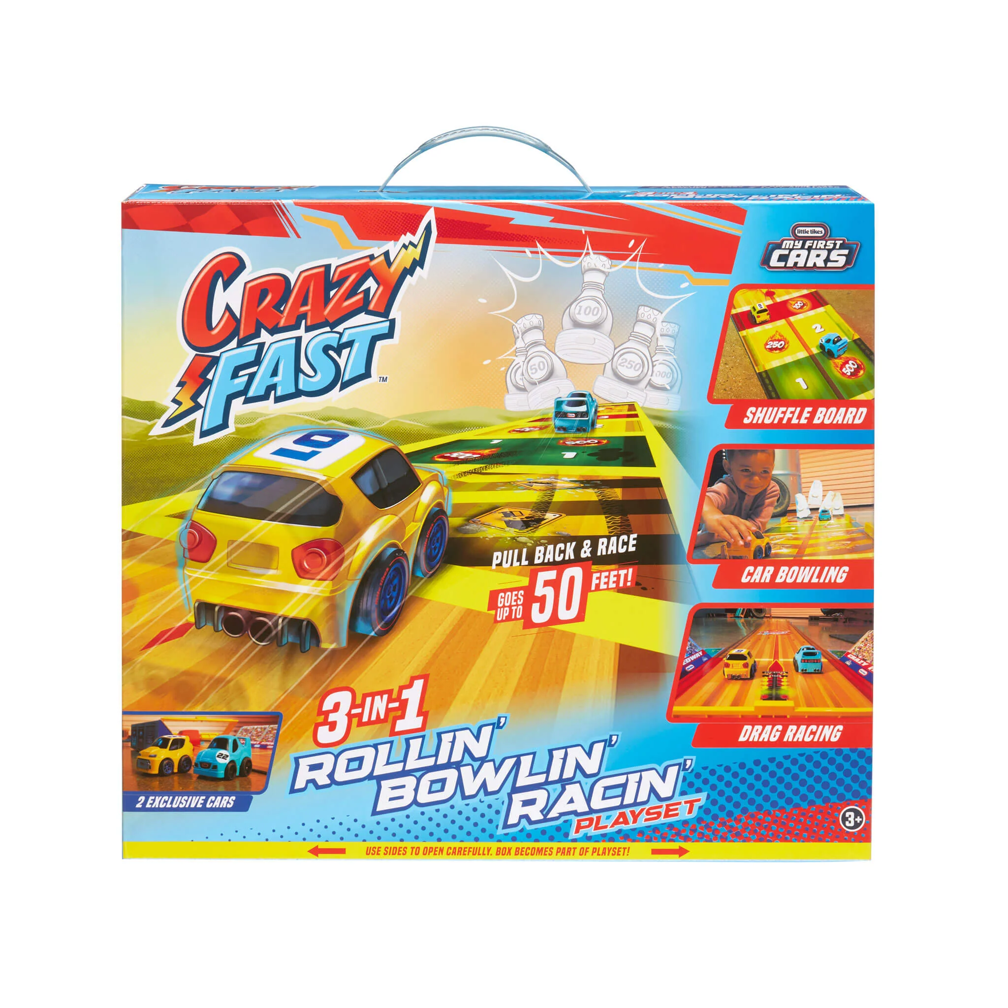 Crazy Fast™ 3-in-1 Rollin’ Bowlin’ Racin’ Playset - Image 7