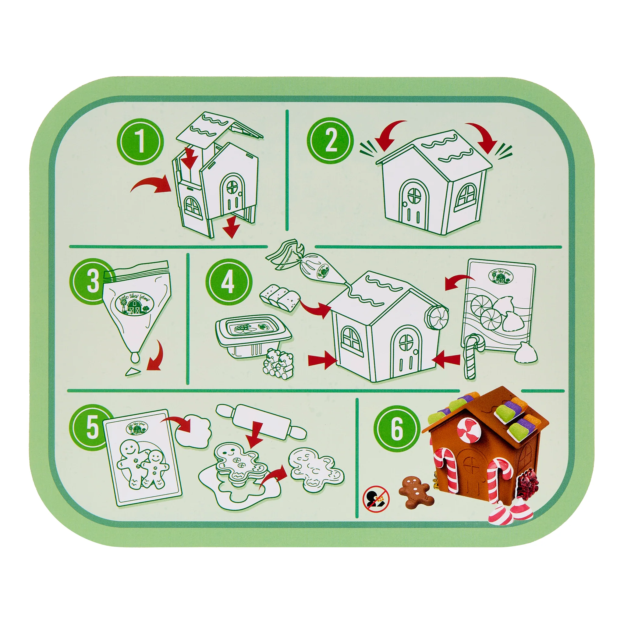 Creative Chefs⢠Gingerbread House Kit - Image 8