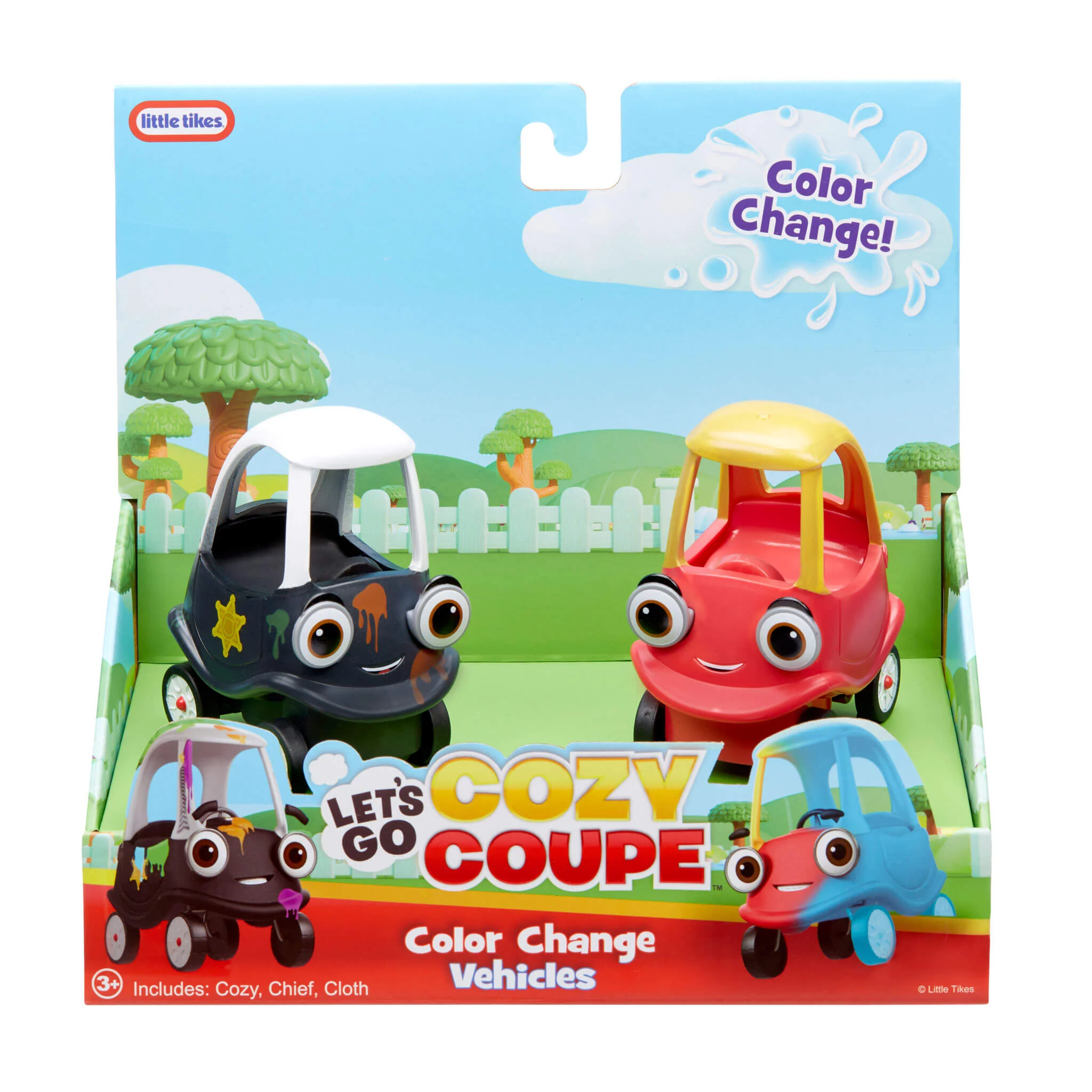 Let’s Go Cozy Coupe™ 2pk Color Change Vehicles - Image 7