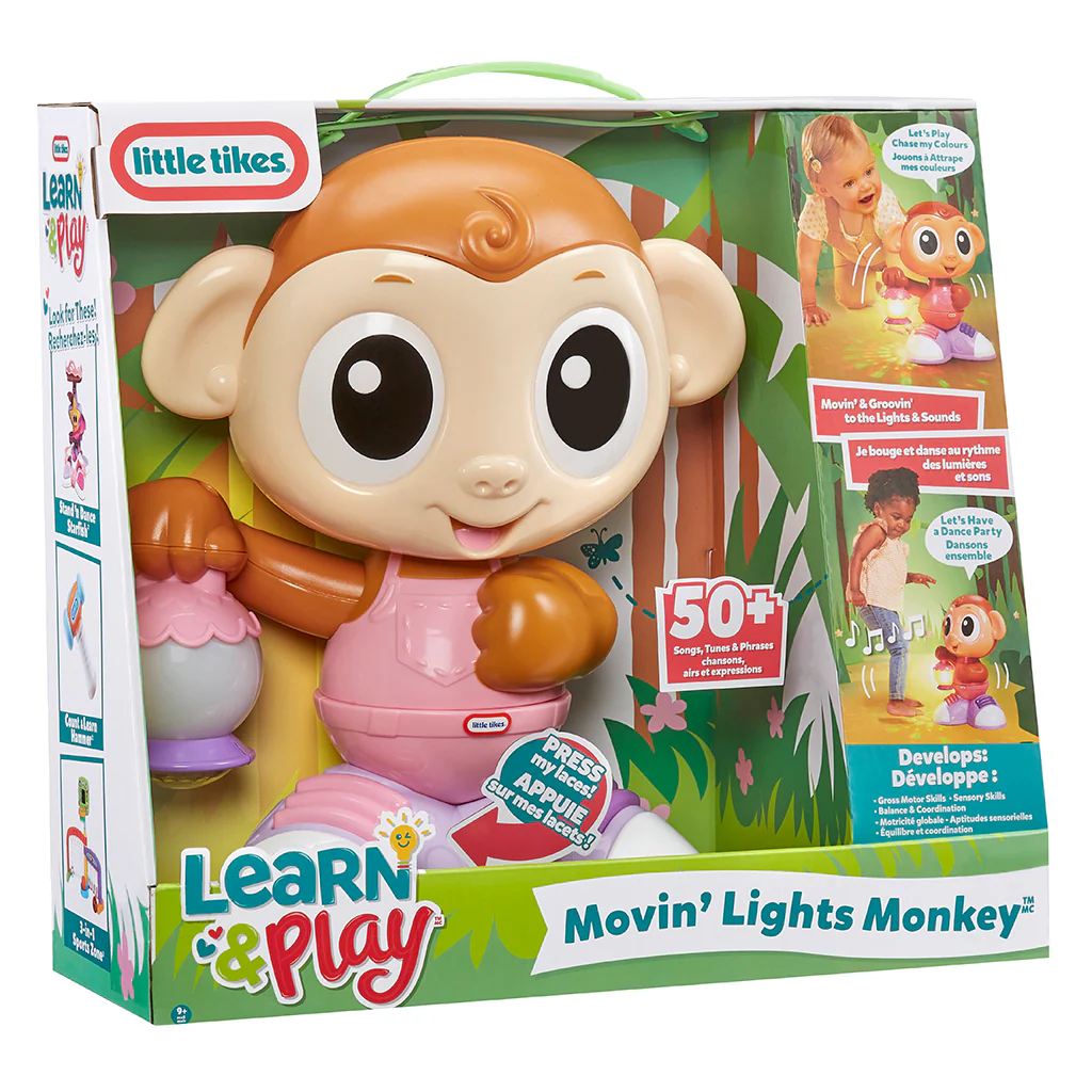 Movin' Lights and Sounds Monkey⢠Pink - Image 5