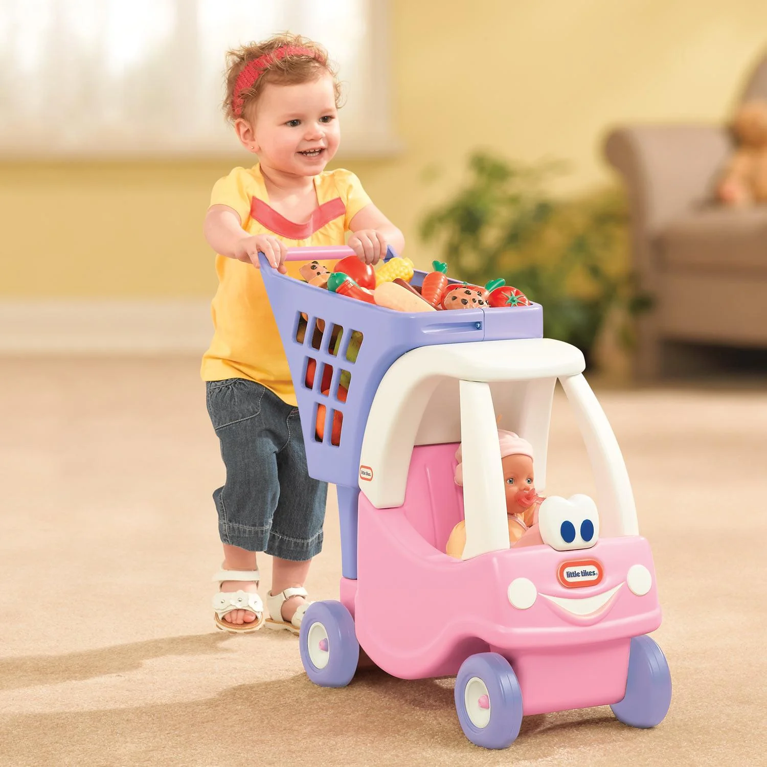 Princess Cozy Shopping Cart - Image 3