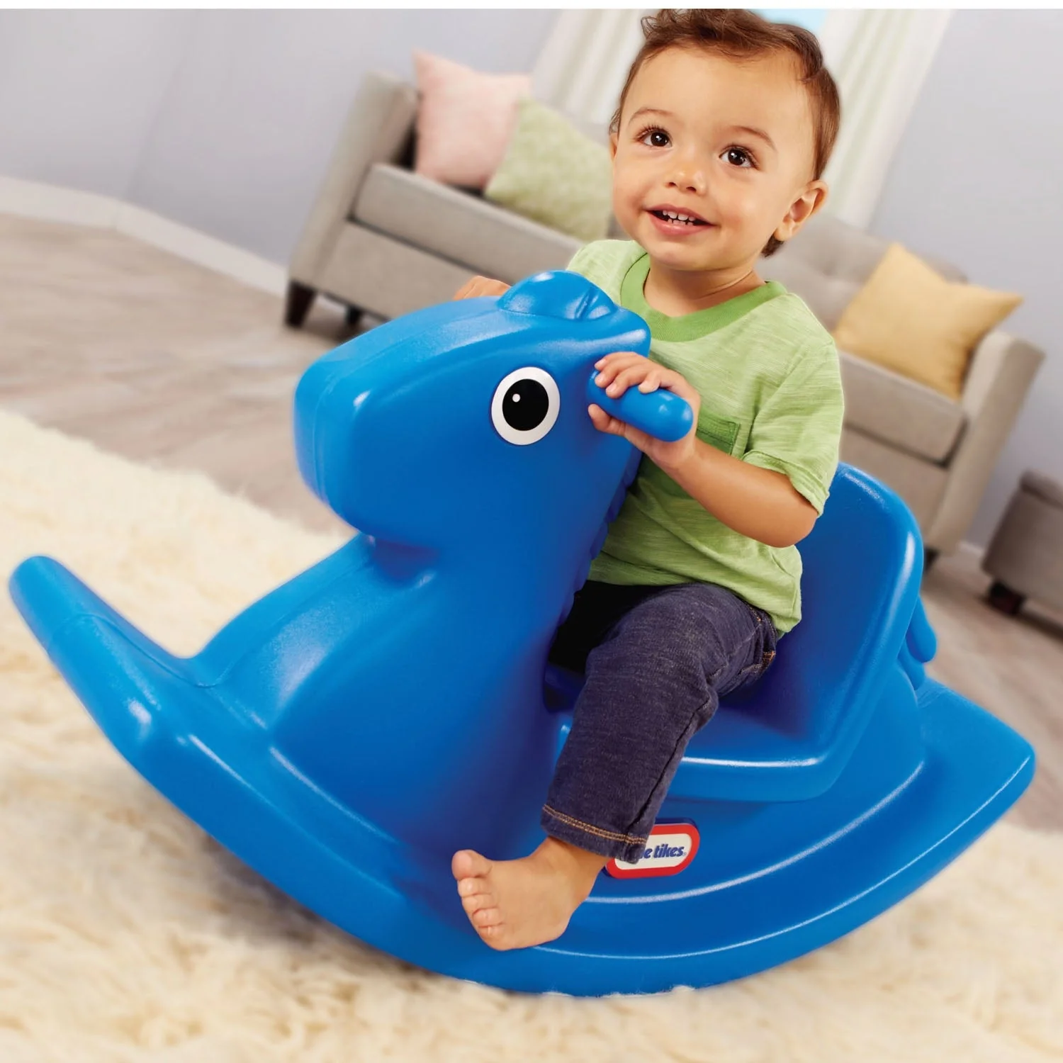Rocking Horse - Primary Blue - Image 3